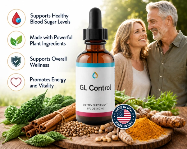 GL Control Blood Sugar Support Supplement Bottle